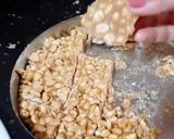 A picture of step 11 of Peanut chikki.
