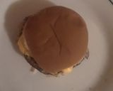 A picture of step 5 of 15 Cent Diner Fried Egg Sandwich with cheese.