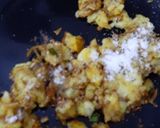 A picture of step 2 of Leftover Roti Samosa.