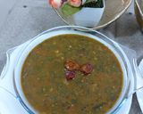 A picture of step 6 of Dal palak/ dal with spinach.