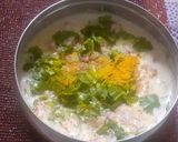 A picture of step 5 of Besan chilla.