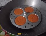 A picture of step 6 of Tiranga Idli Cake Sandwich.