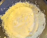 A picture of step 3 of Aamrakhand or Mango shrikhand.