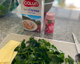 Foto del paso 3 de la receta: Pollo relleno con queso, espinaca y crema de leche
