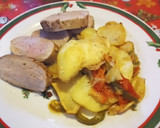 Foto del paso 6 de la receta: Solomillo de cerdo al horno con papas panaderas