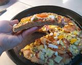 Foto del paso 6 de la receta: Salen esas prepizas de harina integral 🍕🍕