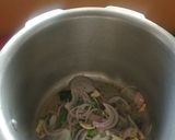 A picture of step 2 of Udad dal and rice.