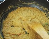 A picture of step 1 of Oats and egg appe.