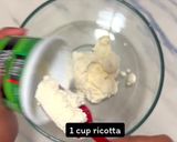 A picture of step 1 of Ricotta gnocchi with porcini and broccoli.