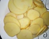 A picture of step 2 of Crispy Potato And Pea Fry.