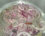 A picture of step 2 of Achari Chana Pulao.