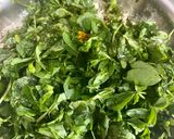 A picture of step 3 of Methi thepla.