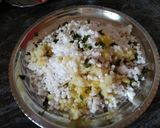 A picture of step 2 of Sago Vada (sabudana vada).