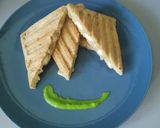 A picture of step 5 of Cottage Cheese - Oats - Semolina Sandwich 🍞No Bread Sandwich 🍞.