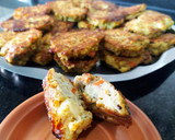 Foto del paso 6 de la receta: Buñuelos de coliflor y zanahorias sin gluten al horno