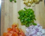 A picture of step 1 of Vegetable pulao.