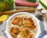 Foto langkah ke 5 dari resep Milky Chicken Fricassee🧈.