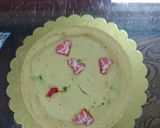 A picture of step 3 of Christmas mawa cake.