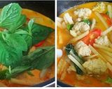 A picture of step 3 of Vegan Red Curry with Coconut Shoots.