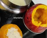 A picture of step 3 of Stuffed Mango Malai Kulfi.