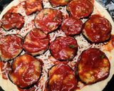 Une image de l'étape 11 de Pizza parmigiana.