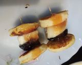 A picture of step 7 of Pancakes platter.