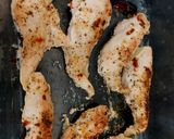 A picture of step 4 of My Spiced Roast Chicken pieces in Bang Bang Sauce. 🥰😘.