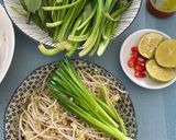 A picture of step 5 of Chicken Pho (Phở Gà).