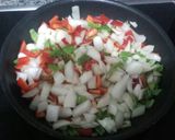 Foto del paso 1 de la receta Coca de verduras y queso