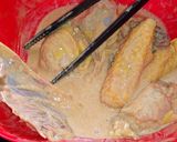 A picture of step 2 of Breaded chicken.