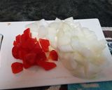 A picture of step 2 of Easy Frozen Cod-Stuffed Peppers.