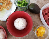 Foto del paso 4 de la receta: Poke bowl de atún, brócoli y mango