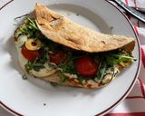 Foto do passo 3 de Piadina vegetariana