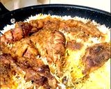 A picture of step 11 of Chicken Tikka biryani.