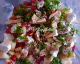 A picture of step 4 of Paneer-Apple Nutritious Salad.