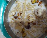 A picture of step 4 of Makhane and Dry fruit savayen.