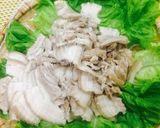 Hình bước làm 2 của món Bánh tráng cuốn thịt heo kiểu HN