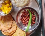 A picture of step 2 of Rajgira Frali Puri.