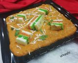 A picture of step 8 of Paneer pasanda.
