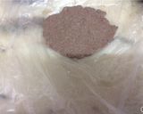 A picture of step 1 of Falahari Tacos...kuttu atta tacos.