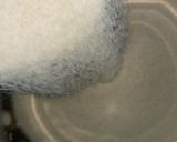 A picture of step 3 of Basbousa.