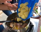 รูปขั้นตอนการทำที่ 7 ของ -Ayam Masak Lemak Cili Api- สไตล์มะละกา