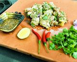 Hình bước làm 5 của món Thịt heo tộc nướng Tây Bắc