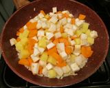 Bableves 🥣 lila 🟣 lóbabbal és füstölt 🐖 francia🇫🇷 csülökkel 🔥 recept fázis 6 fotója