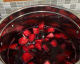 Foto langkah ke 3 dari resep Bubur Singkong Beetroot.
