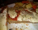 Foto del paso 4 de la receta: Milanesas de seitán a la napolitana con verduras al horno 😊❤👏