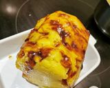 Une image de l'étape 3 de Ananas Rôti au miel et pointe de citron.