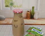 Foto langkah ke 4 dari resep Es Kopi Creamy Matcha.