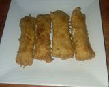 A picture of step 4 of Chicken bread rolls.