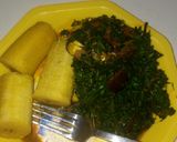 A picture of step 6 of Trinity green veggies sauce.